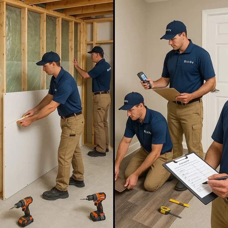 Repairs and Reconstruction process in Cinnaminson, NJ