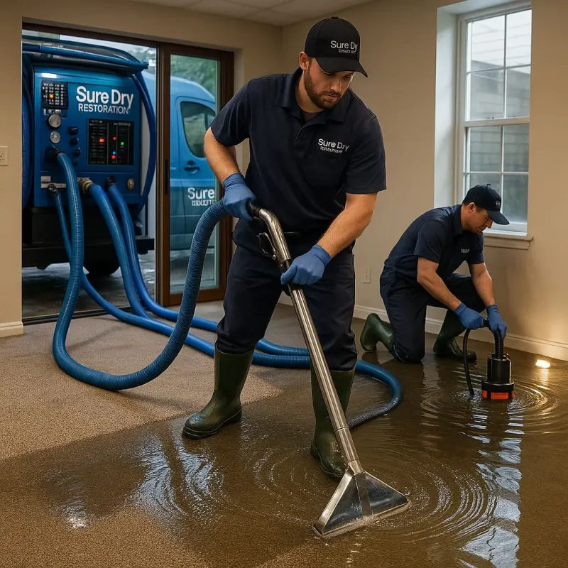 Water Extraction and Removal process in Cinnaminson, NJ